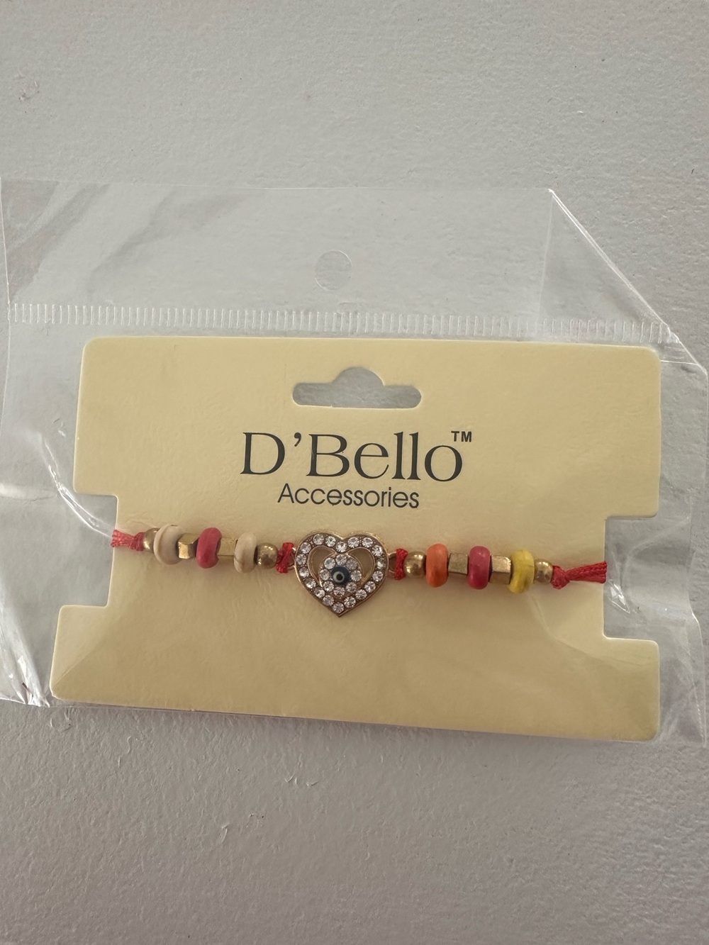 Red String Adjustable Bracelet